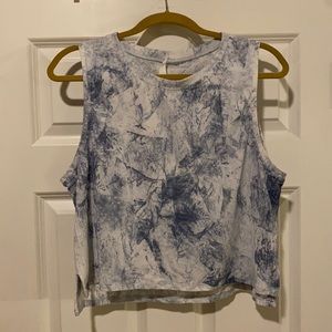 Lululemon tie dye tank size L